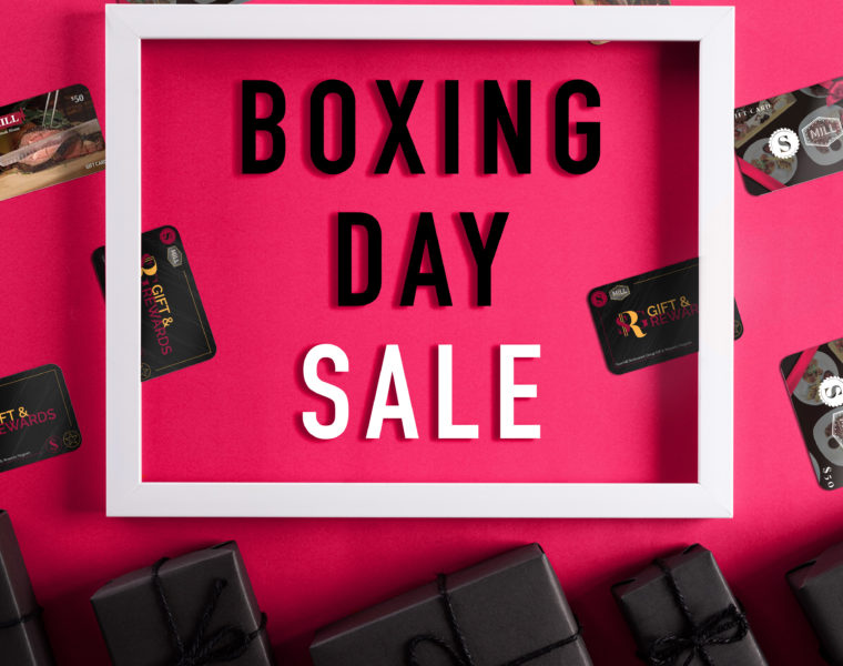 Sawmill Restaurant Group Boxing Day Sale